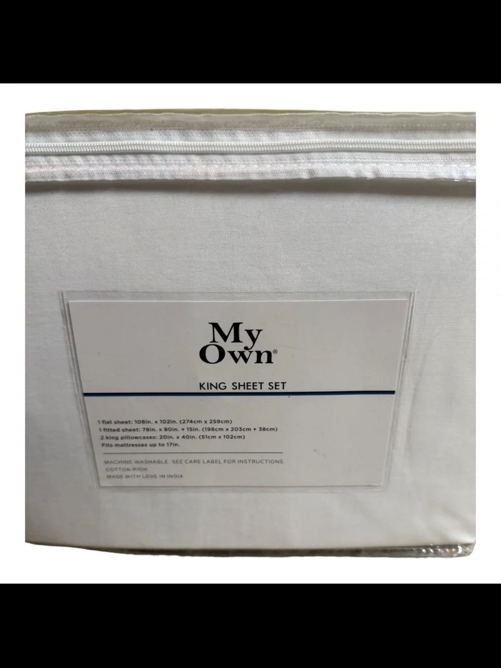 MyOwn king sheet